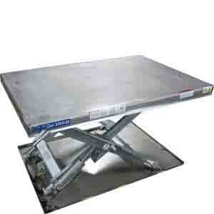 Low Profile Stainless Steel Lift Table
